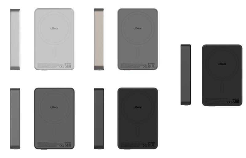 [QI-22850] uBear - Icon Magnetic powerbank | Wireless Power Consortium