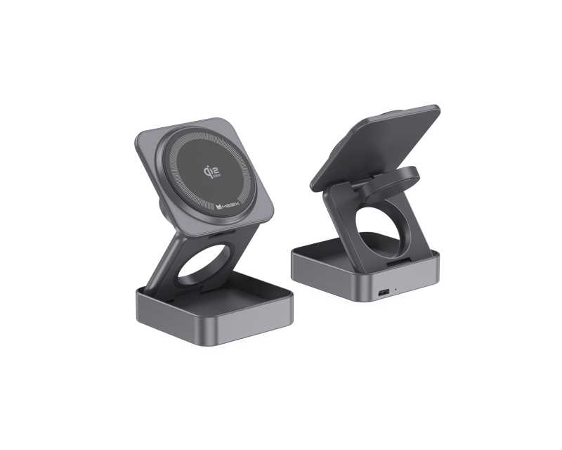 [QI-26497] Megix - 3-in-1 Wireless Charger | Wireless Power Consortium